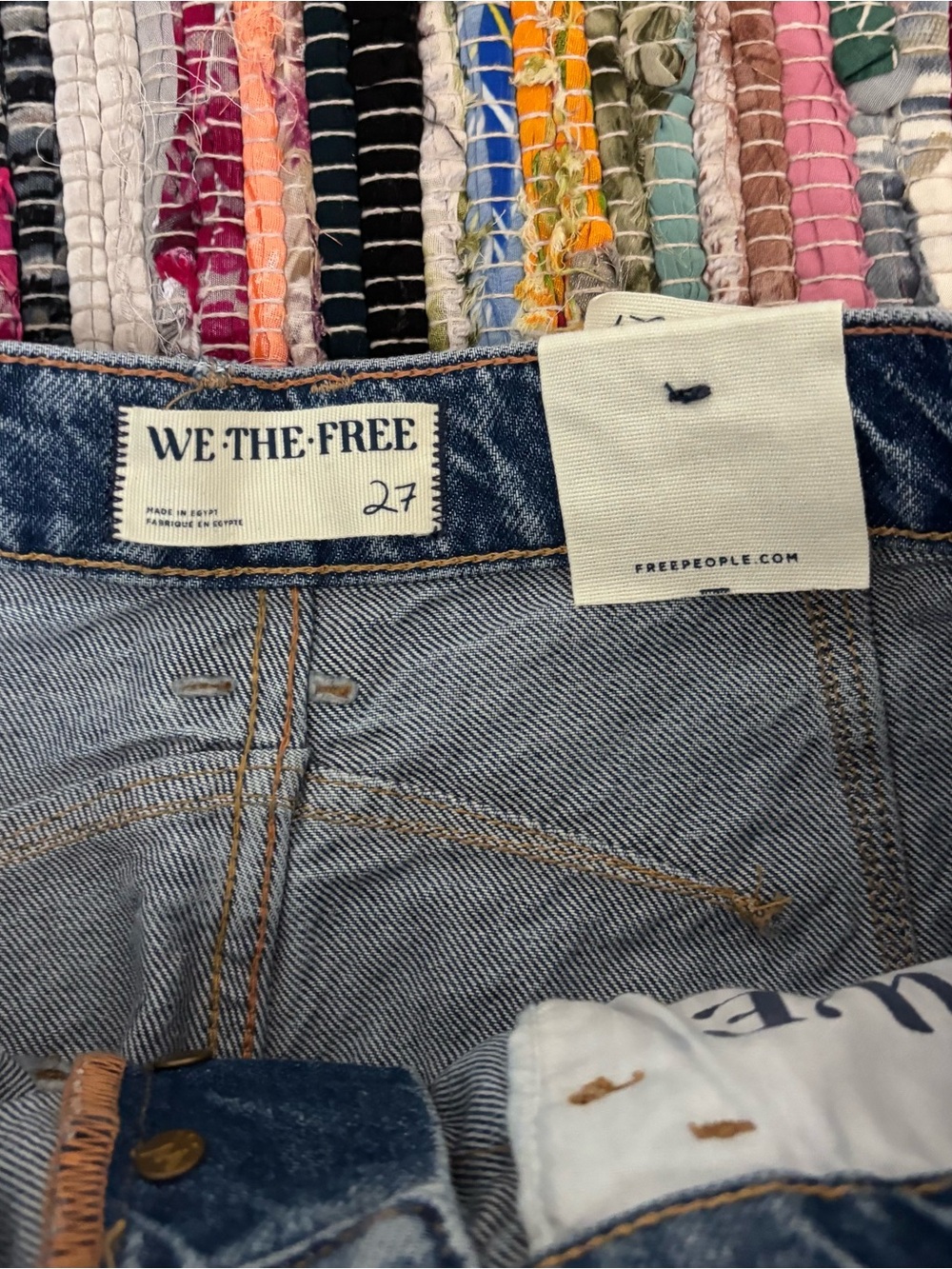 NEW Free People Lucky You mid rise barrel jeans - Picture 7 of 8
